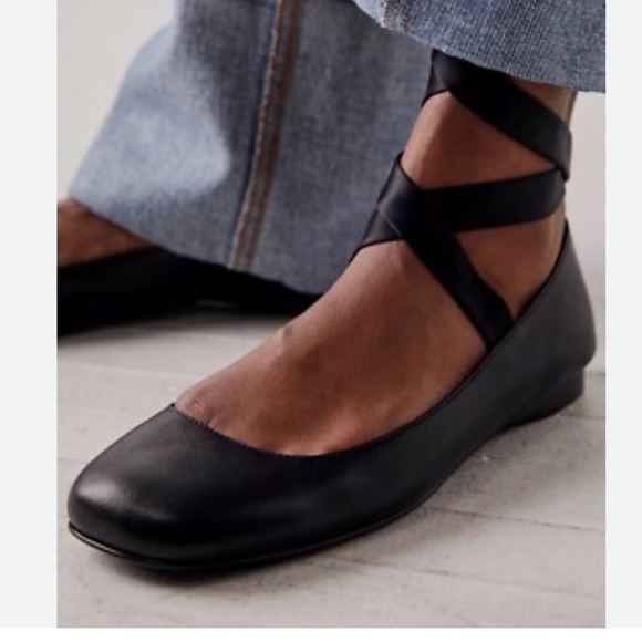 Jeffrey Campbell x Free People That’s a Wrap Ballet Flats - Picture 1 of 12